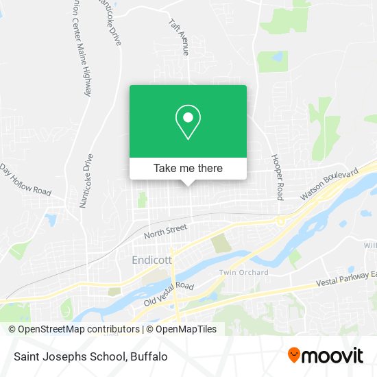 Mapa de Saint Josephs School