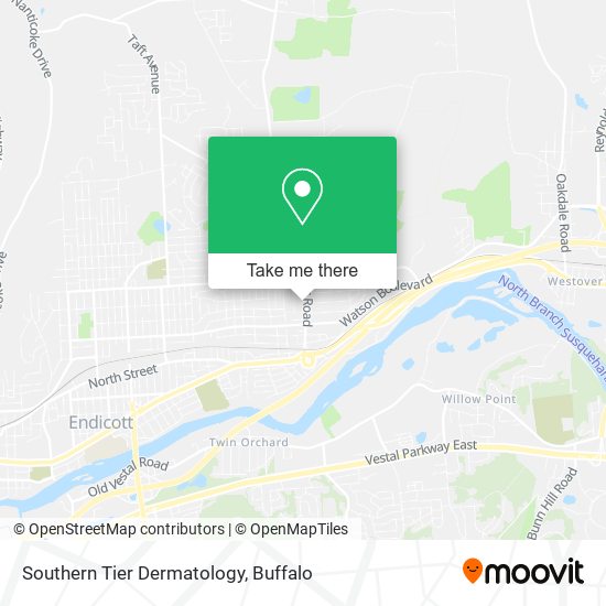 Mapa de Southern Tier Dermatology