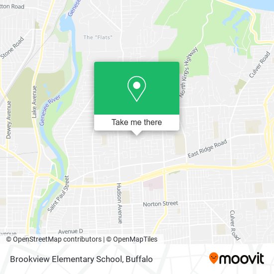 Brookview Elementary School map