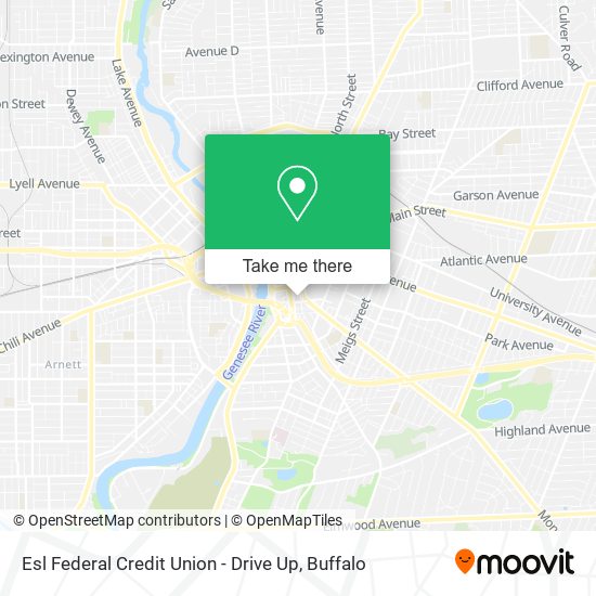 Mapa de Esl Federal Credit Union - Drive Up
