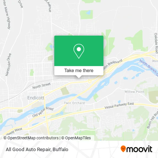 All Good Auto Repair map