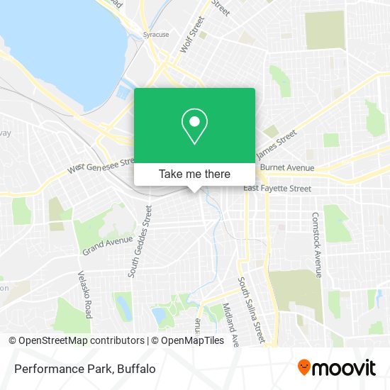 Mapa de Performance Park