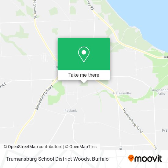 Trumansburg School District Woods map