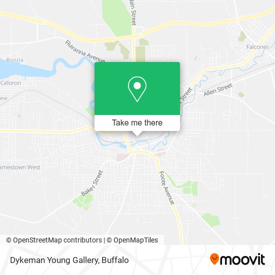 Dykeman Young Gallery map