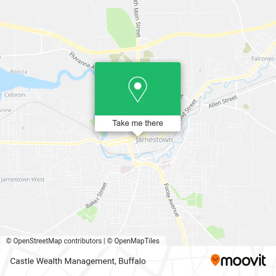 Castle Wealth Management map