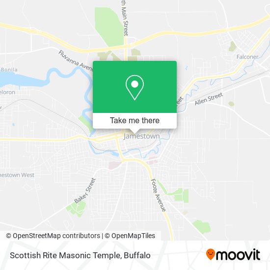 Scottish Rite Masonic Temple map