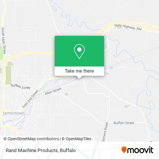 Rand Machine Products map