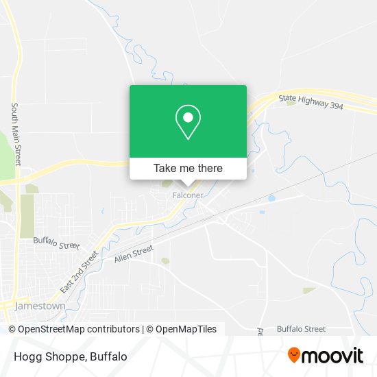 Hogg Shoppe map