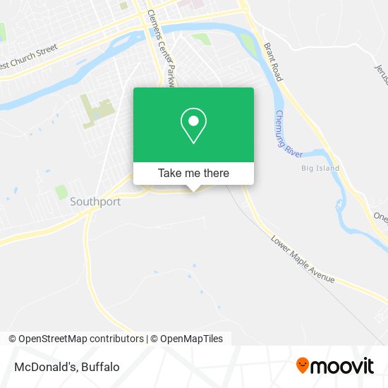 McDonald's map