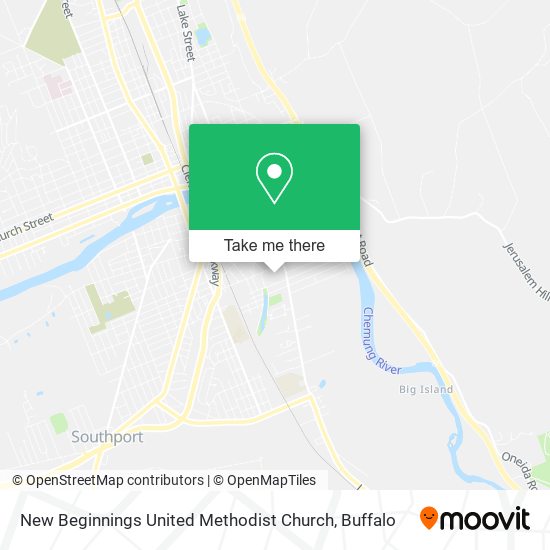 Mapa de New Beginnings United Methodist Church