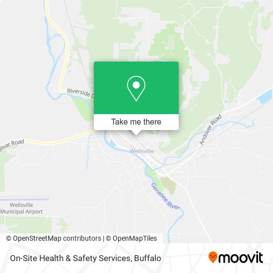 On-Site Health & Safety Services map