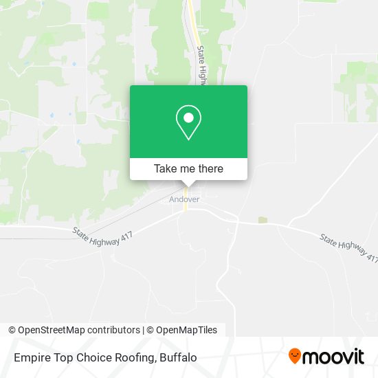 Empire Top Choice Roofing map