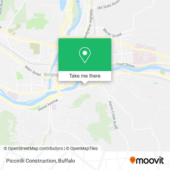 Piccirilli Construction map