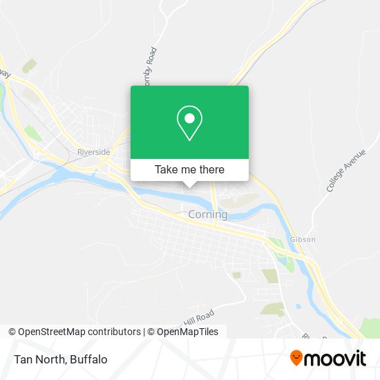 Mapa de Tan North