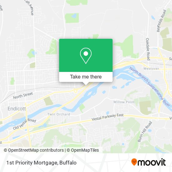 1st Priority Mortgage map