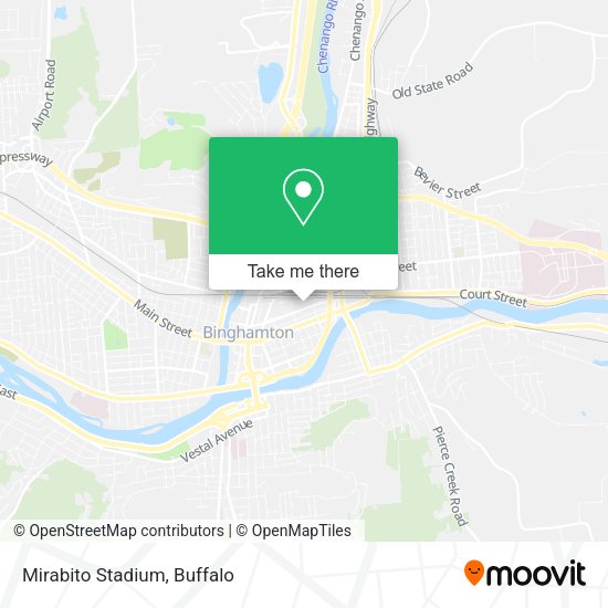 Mapa de Mirabito Stadium
