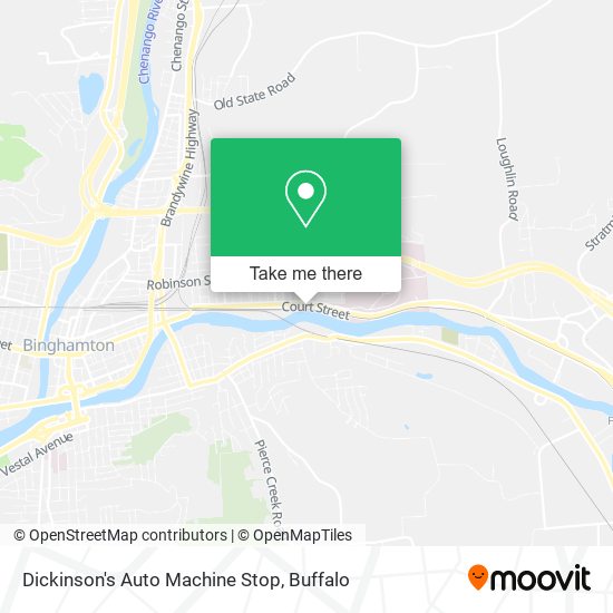 Dickinson's Auto Machine Stop map