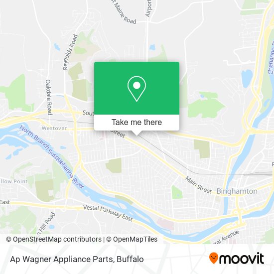 Mapa de Ap Wagner Appliance Parts