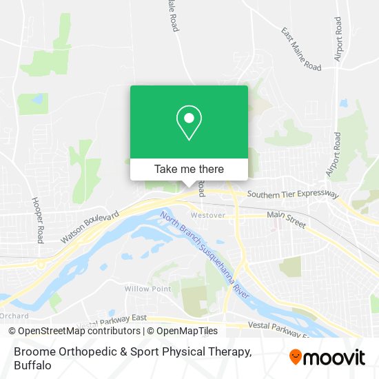 Mapa de Broome Orthopedic & Sport Physical Therapy