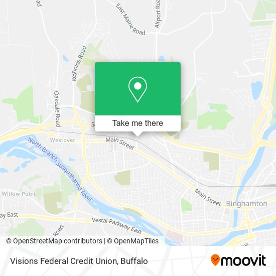 Visions Federal Credit Union map