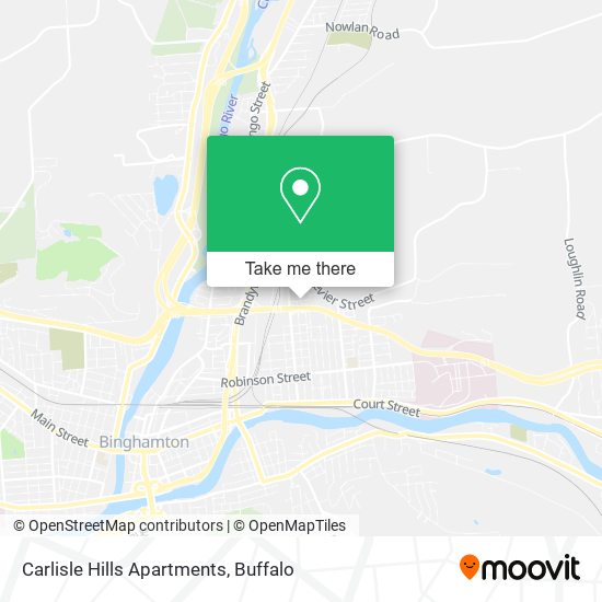 Carlisle Hills Apartments map