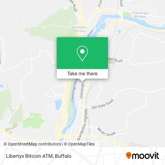 Mapa de Libertyx Bitcoin ATM