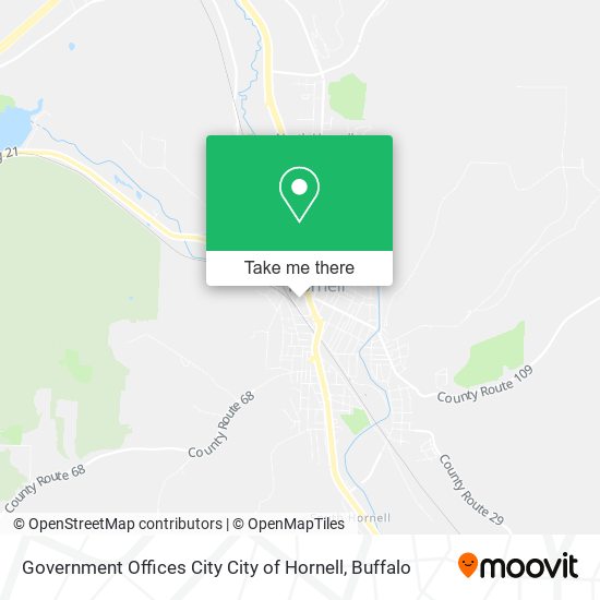 Mapa de Government Offices City City of Hornell
