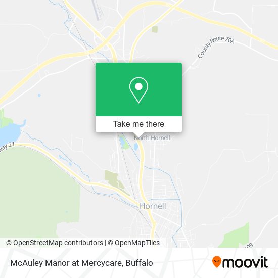 McAuley Manor at Mercycare map