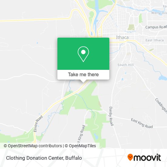 Clothing Donation Center map