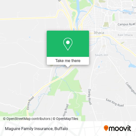 Maguire Family Insurance map
