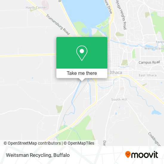 Mapa de Weitsman Recycling