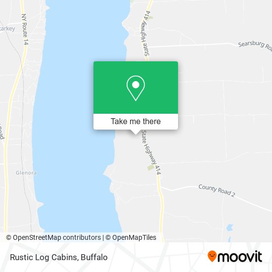Mapa de Rustic Log Cabins