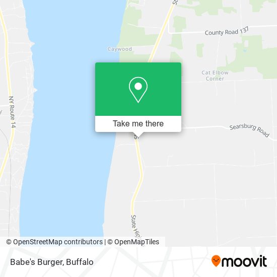 Mapa de Babe's Burger