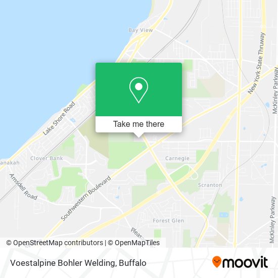 Voestalpine Bohler Welding map