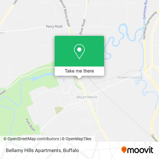 Mapa de Bellamy Hills Apartments