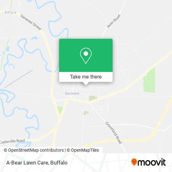 A-Bear Lawn Care map