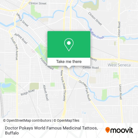 Doctor Pokeys World Famous Medicinal Tattoos map