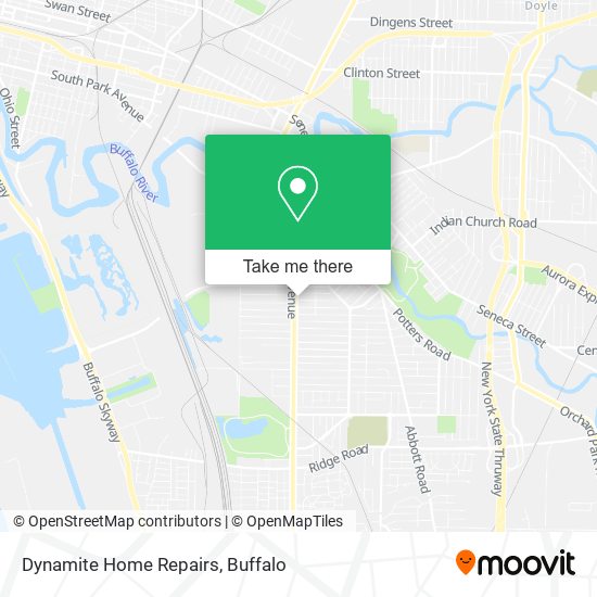 Mapa de Dynamite Home Repairs