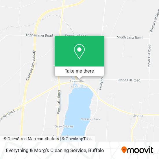 Everything & Morg's Cleaning Service map