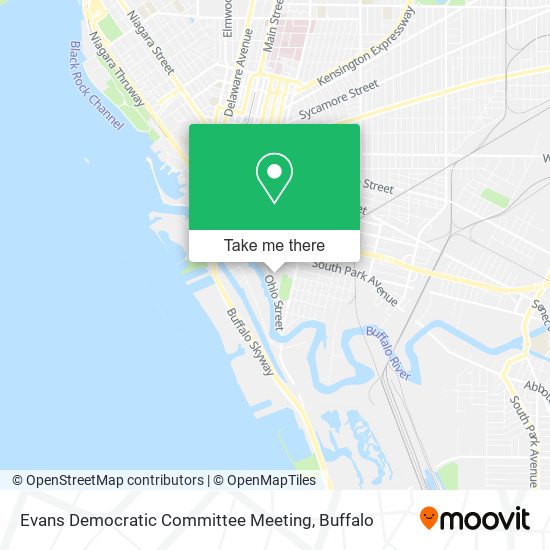 Mapa de Evans Democratic Committee Meeting