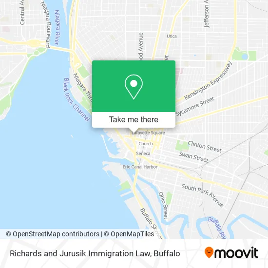 Mapa de Richards and Jurusik Immigration Law