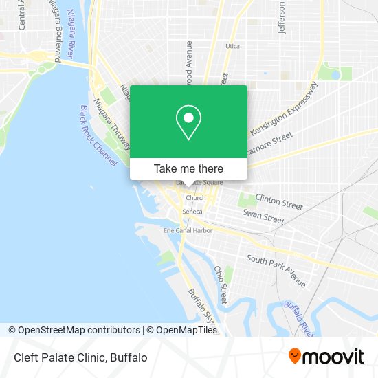 Cleft Palate Clinic map