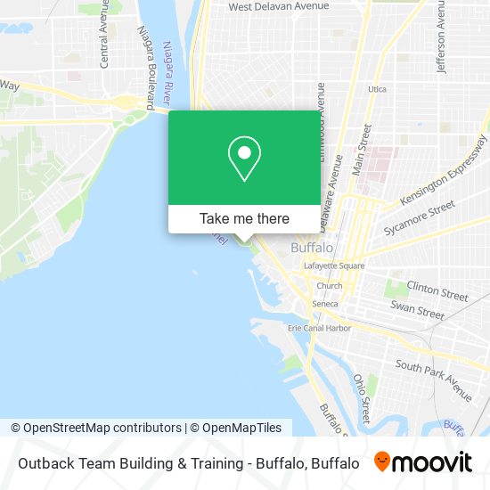 Mapa de Outback Team Building & Training - Buffalo