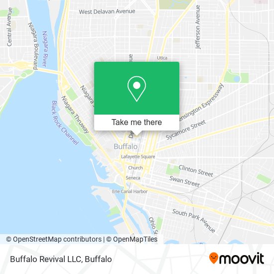 Buffalo Revival LLC map