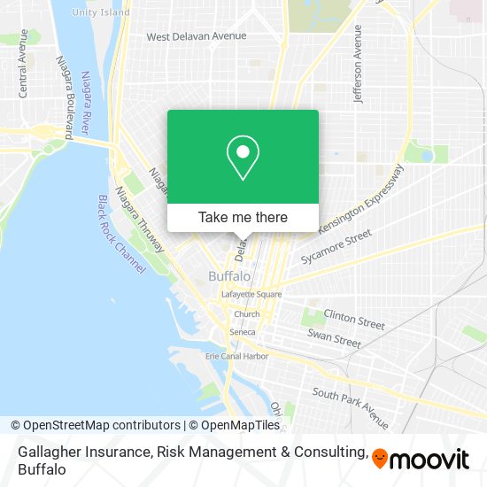 Mapa de Gallagher Insurance, Risk Management & Consulting