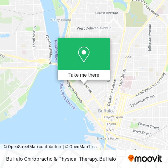 Buffalo Chiropractic & Physical Therapy map