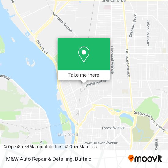 M&W Auto Repair & Detailing map
