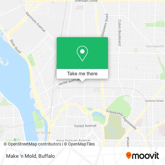 Make 'n Mold map