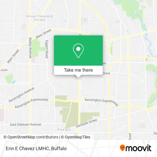 Erin E Chavez LMHC map