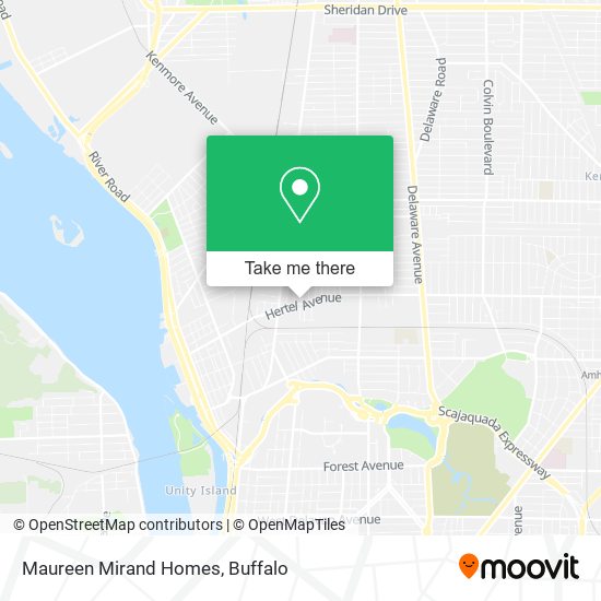 Maureen Mirand Homes map